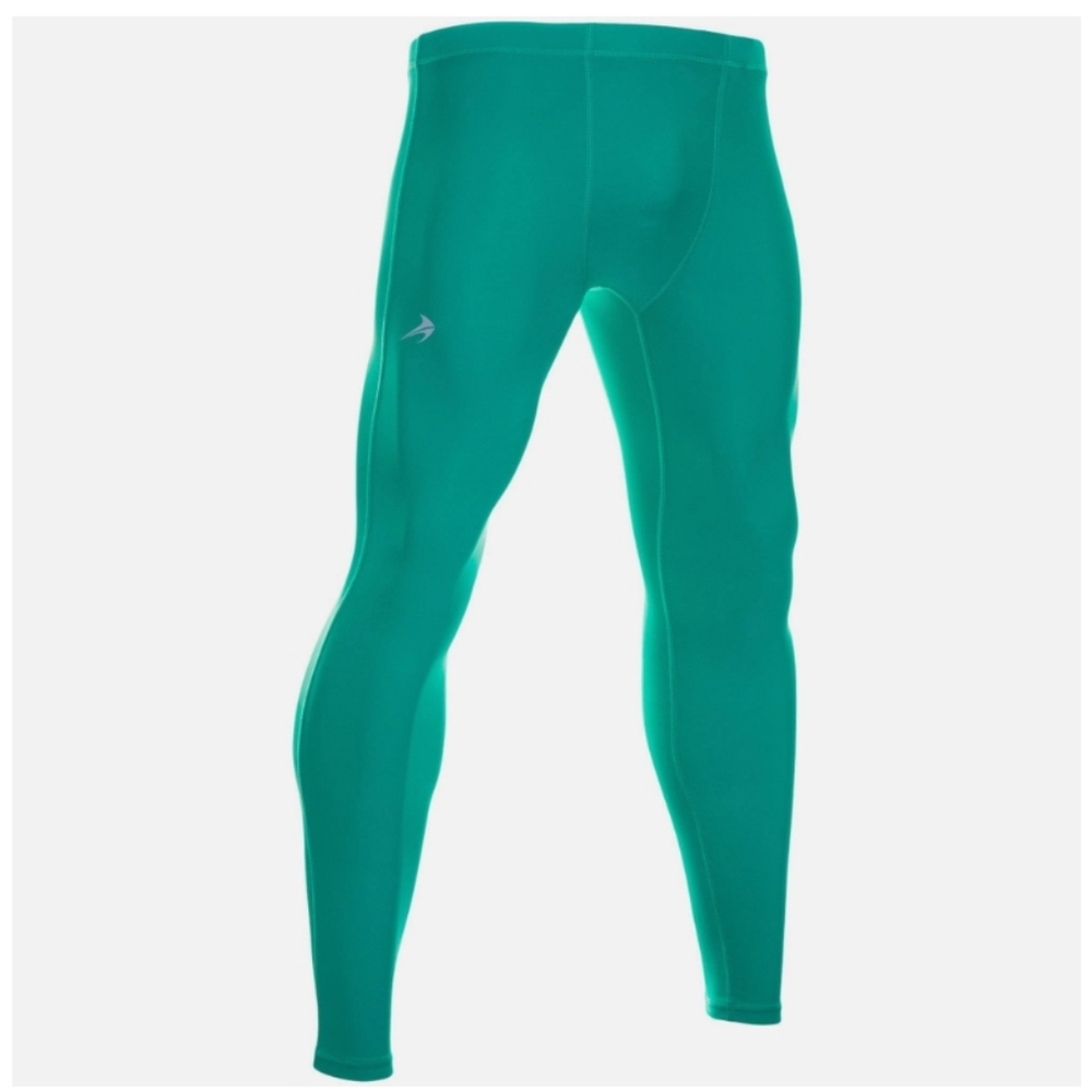 Compression Z Men's Compression Pants - Green Size L